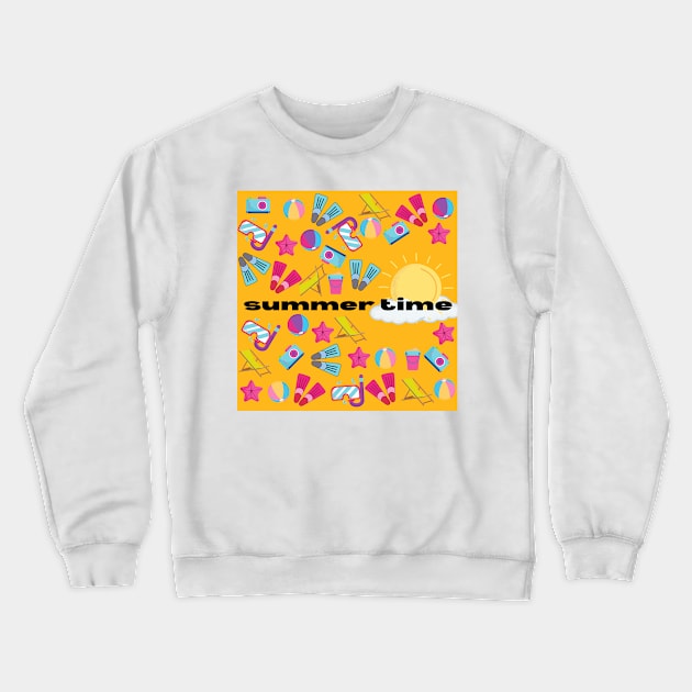 Summer vibes Crewneck Sweatshirt by Ninalance21